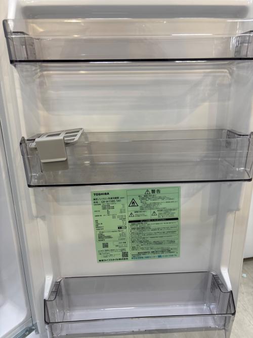 TOSHIBA (トウシバ) 2ドア冷蔵庫 GR-W15BS 2025年製 181 153L