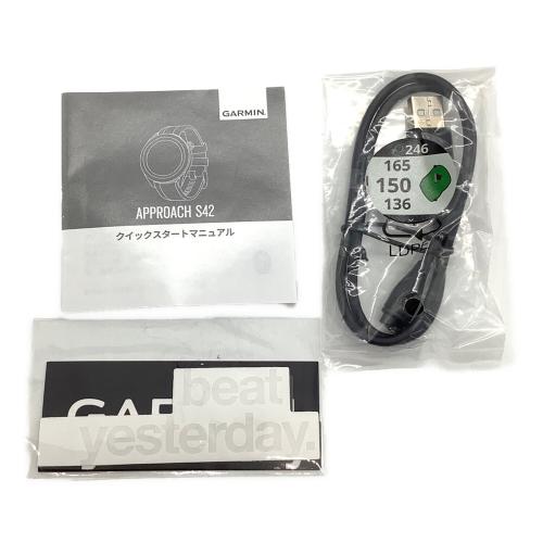 GARMIN (ガーミン) ゴルフウォッチ ブラック APPROACH S42