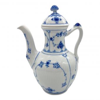 ROYAL COPENHAGEN (ロイヤル・コペンハーゲン) コーヒーポット ブルーフルーテッド・ハーフレース