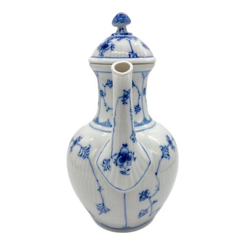 ROYAL COPENHAGEN (ロイヤル・コペンハーゲン) コーヒーポット ブルーフルーテッド・ハーフレース