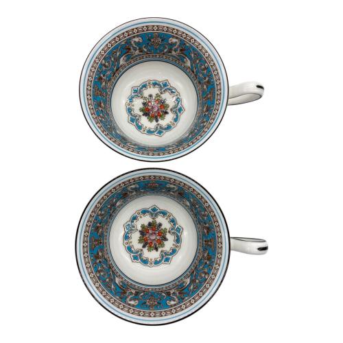 Wedgwood (ウェッジウッド) カップ&ソーサー フロレンティーン・ターコイズ