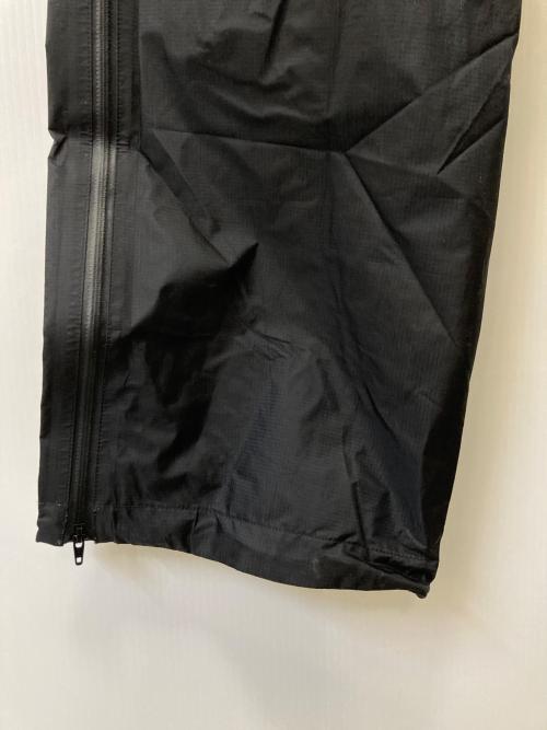 mont-bell (モンベル) ストームクルーザー フルジップパンツ 1128564 収納袋付 メンズ SIZE L ブラック