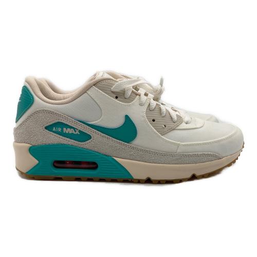 NIKE (ナイキ) ゴルフシューズ DO6492-141 AIR MAX 90 G NRG M22 @ メンズ SIZE 27cm ホワイト×グリーン
