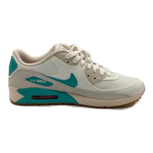 NIKE (ナイキ) ゴルフシューズ DO6492-141 AIR MAX 90 G NRG M22 @ メンズ SIZE 27cm ホワイト×グリーン