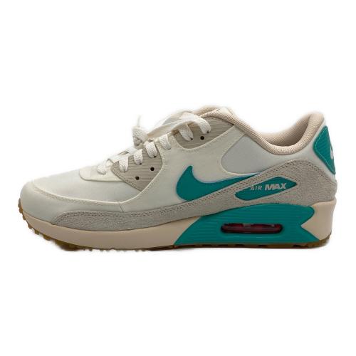 NIKE (ナイキ) ゴルフシューズ DO6492-141 AIR MAX 90 G NRG M22 @ メンズ SIZE 27cm ホワイト×グリーン
