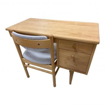 MOMO natural (モモナチュラル) デスク&チェア 181 ナチュラル×ホワイト COMO