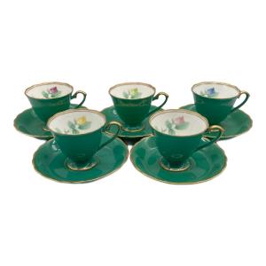 香蘭社 (コウランシャ) コーヒーカップ&ソーサー ローズカーデン