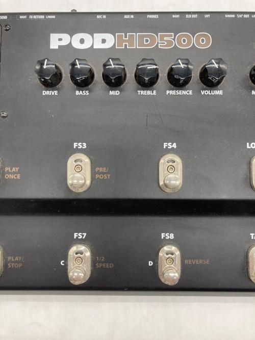 LINE6 (ラインシックス) マルチエフェクター POD HD500