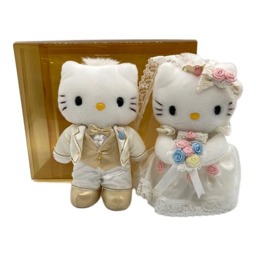 HELLO KITTY (ハローキティ) KT DN ウェディングSセット ヌイグルミ 外箱ヤケ有 @