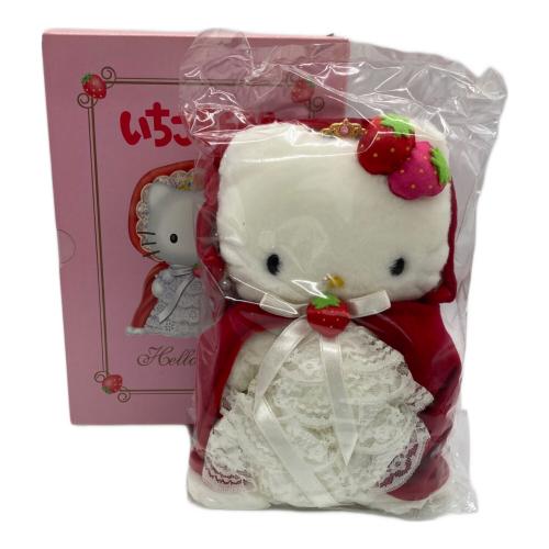 HELLO KITTY (ハローキティ) キティ イチゴ新聞ドール ヌイグルミ 25周年 ※外箱ヤブレ有