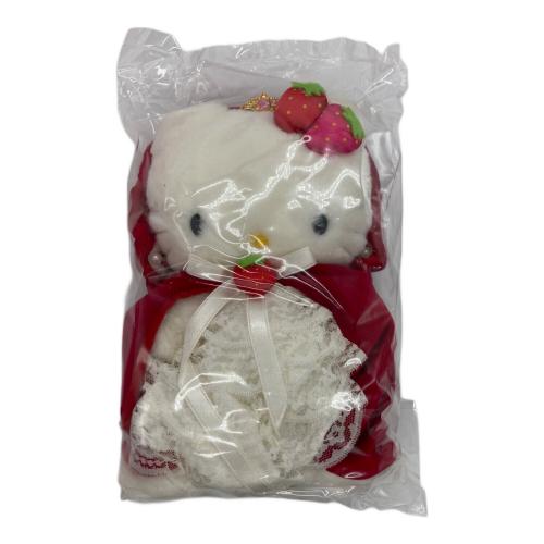 HELLO KITTY (ハローキティ) キティ イチゴ新聞ドール ヌイグルミ 25周年 ※外箱ヤブレ有