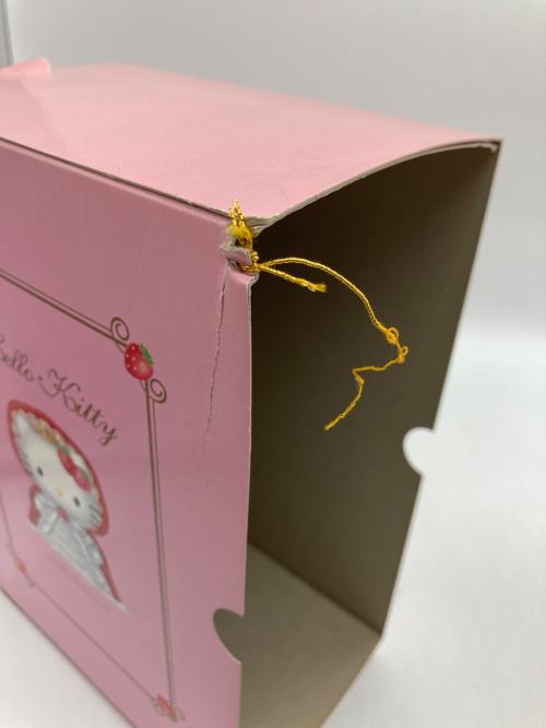 HELLO KITTY (ハローキティ) キティ イチゴ新聞ドール ヌイグルミ 25周年 ※外箱ヤブレ有