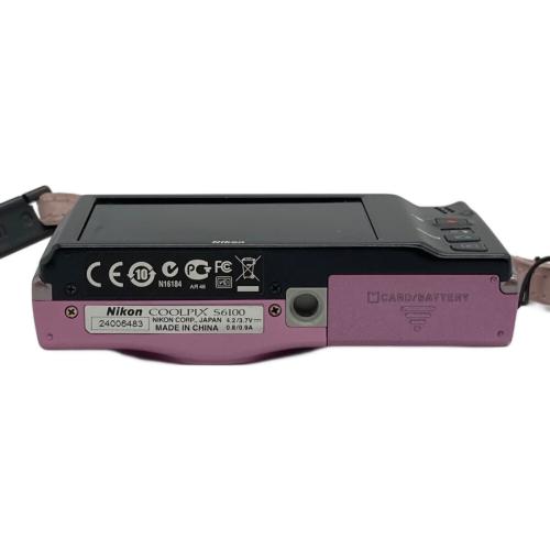 Nikon (ニコン) コンパクトデジタルカメラ S6100