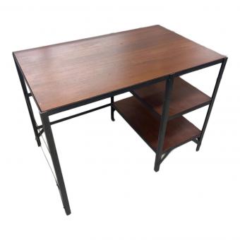 UNICO (ウニコ) ライティングデスク ブラウン LUMBER-mini