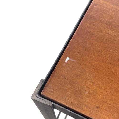 UNICO (ウニコ) ライティングデスク ブラウン LUMBER-mini