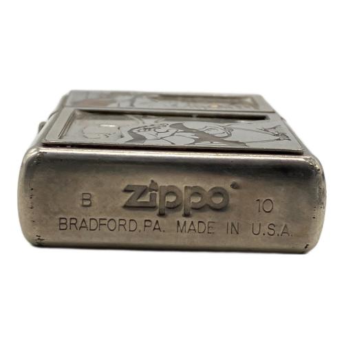 ZIPPO 2010年製 ルパンⅢ世 TwinFrame No.3 ルパン＆銭形