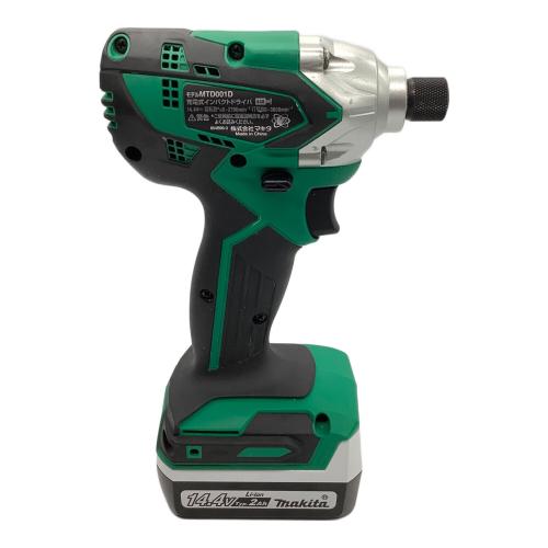 MAKITA (マキタ) インパクトドライバー MTD001D 交換ドライバー・バッテリー付属