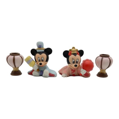 DISNEY (ディズニー) 雛人形セット ディズニーグッズ 磁器製 ※ミッキー手修正有