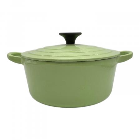 Le Creuset 両手鍋 グリーン 26cm Le Creuset（ル・クルーゼ） 公式 鍋 IH IH対応 両手鍋