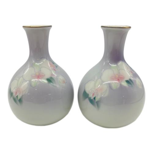 深川製磁 (フカガワセイジ) 酒器揃 胡蝶蘭