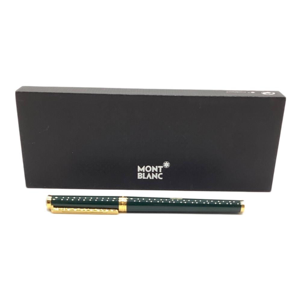 モンブラン585グリーン 万年筆 MONTBLANC (モンブラン) 万年筆 ペン先585 14K グリーン ノブレス