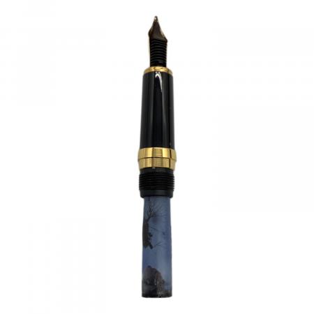 MONTBLANC (モンブラン) 万年筆 ペン先585 14K グリーン ノブレス