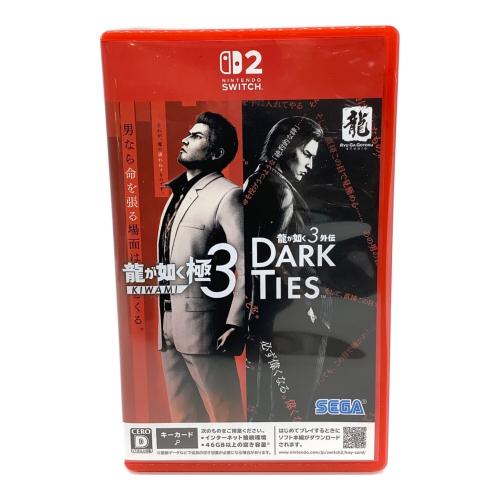セガ 龍が如く 極3 / 龍が如く3外伝 Dark Ties Nintendo Switch2用ソフト CERO D (17歳以上対象)