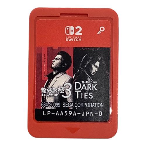 セガ 龍が如く 極3 / 龍が如く3外伝 Dark Ties Nintendo Switch2用ソフト CERO D (17歳以上対象)