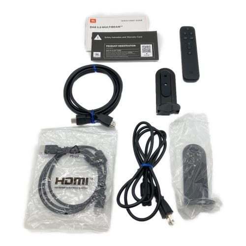 JBL (ジェービーエル) サウンドバーシステム BAR 5.0 MULTIBEAM