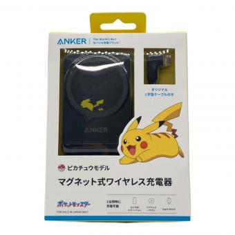 Anker (アンカー) マグネット式ワイヤレス充電器 B2557N11-72 ピカチュウモデル