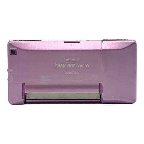 Nintendo (ニンテンドー) GAMEBOY micro ゲームボーイミクロ OXY-001