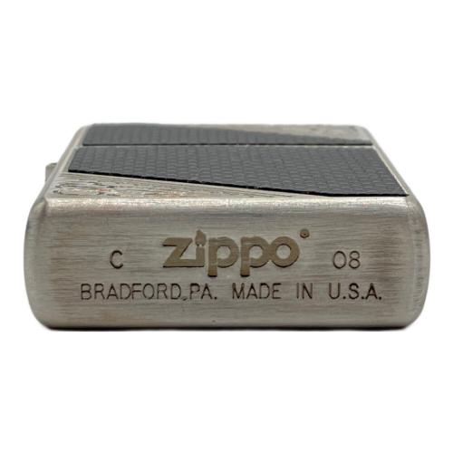 ZIPPO (ジッポ) オイルライター 2008年製 カーボンファイバー