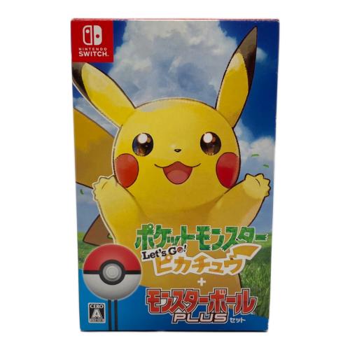 任天堂 (ニンテンドウ) ポケットモンスター Let's Go! ピカチュウ モンスターボール Plusセット Nintendo Switch用ソフト CERO A (全年齢対象)