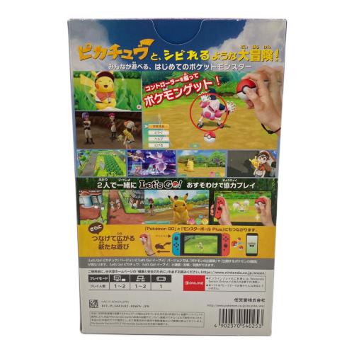 任天堂 (ニンテンドウ) ポケットモンスター Let's Go! ピカチュウ モンスターボール Plusセット Nintendo Switch用ソフト CERO A (全年齢対象)