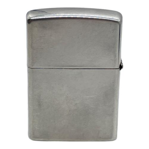 ZIPPO (ジッポ) オイルライター 2025年製 オーバルメタル クロス