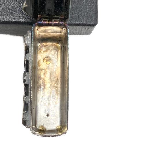 ZIPPO (ジッポ) オイルライター 2025年製 オーバルメタル クロス