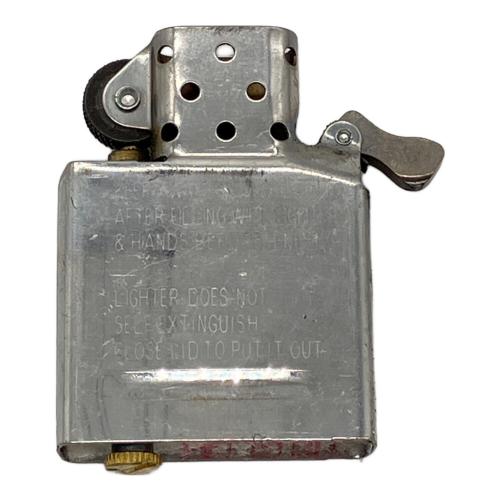 ZIPPO (ジッポ) オイルライター 2025年製 オーバルメタル クロス