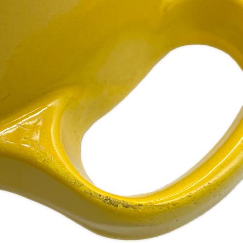 LE CREUSET (ルクルーゼ) 両手鍋 16cm イエロー ココット・ロンド