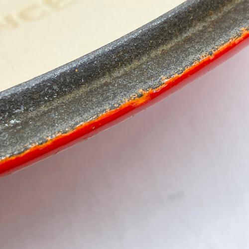 LE CREUSET (ルクルーゼ) 両手鍋 SIZE 23cm オレンジ ココット・オーバル