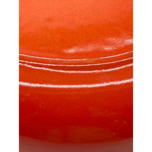 LE CREUSET (ルクルーゼ) 両手鍋 SIZE 23cm オレンジ ココット・オーバル