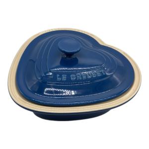 LE CREUSET (ルクルーゼ) ハートディッシュ ブルー