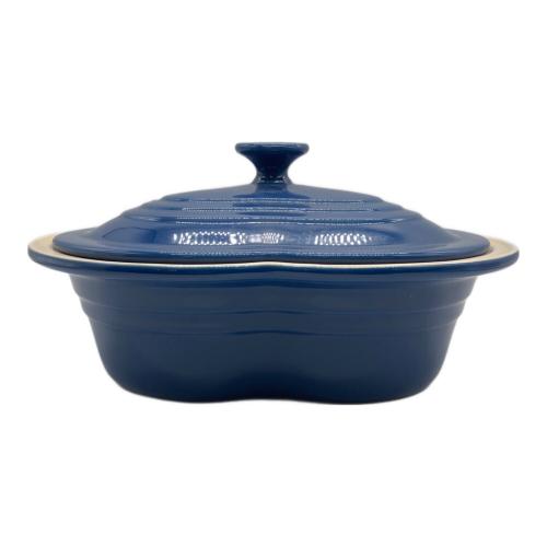 LE CREUSET (ルクルーゼ) ハートディッシュ ブルー