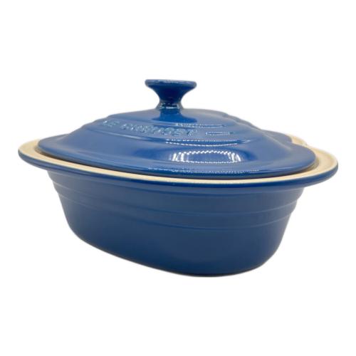 LE CREUSET (ルクルーゼ) ハートディッシュ ブルー