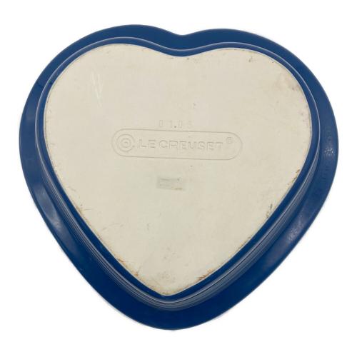 LE CREUSET (ルクルーゼ) ハートディッシュ ブルー