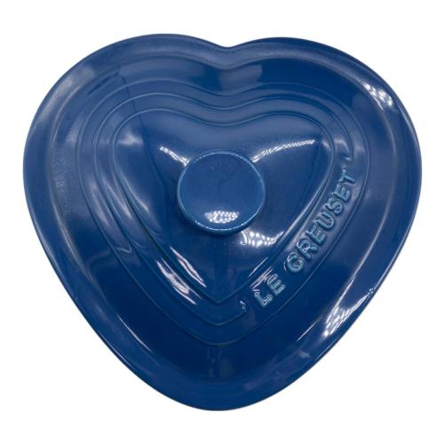 LE CREUSET (ルクルーゼ) ハートディッシュ ブルー