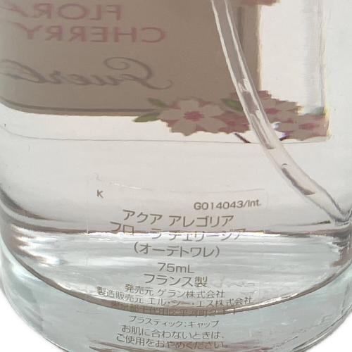 GUERLAIN (ゲラン) オードトワレ 75ml 残量80%-99% アクア アレゴリア フローラ チェリージア
