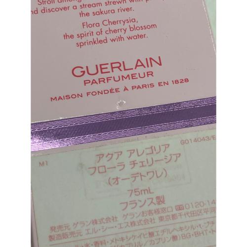 GUERLAIN (ゲラン) オードトワレ 75ml 残量80%-99% アクア アレゴリア フローラ チェリージア