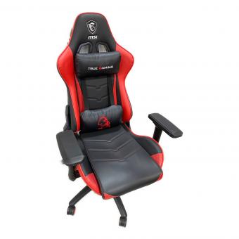 msi (エムエスアイ) ゲーミングチェア MAG-CH120 アームレスト付き レッド×ブラック