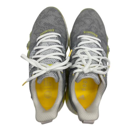 adidas (アディダス) ゴルフシューズ GX2612 レディース SIZE 24.5cm グレー×イエロー コードカオス22