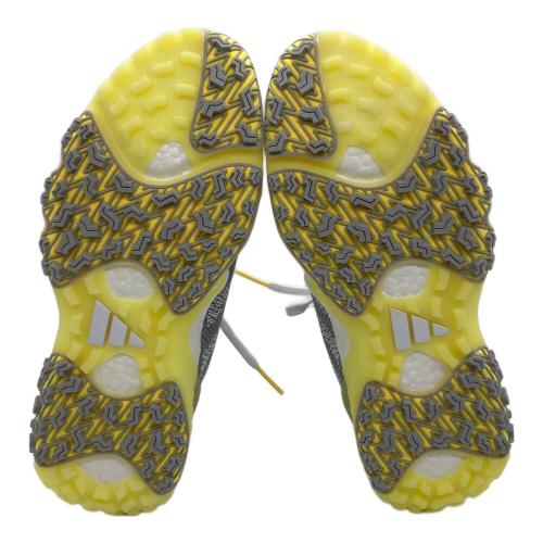 adidas (アディダス) ゴルフシューズ GX2612 レディース SIZE 24.5cm グレー×イエロー コードカオス22